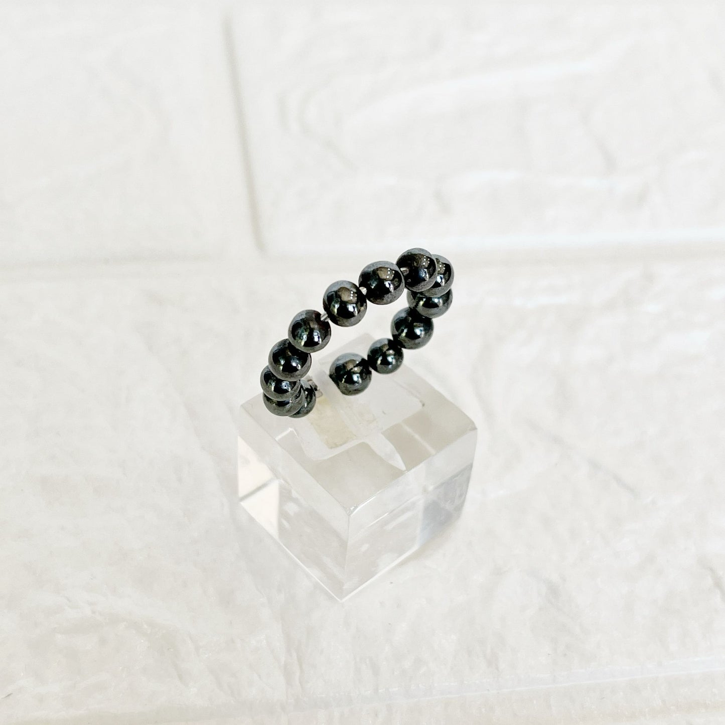 Anillo de Acero Quirúrgico y Hematite