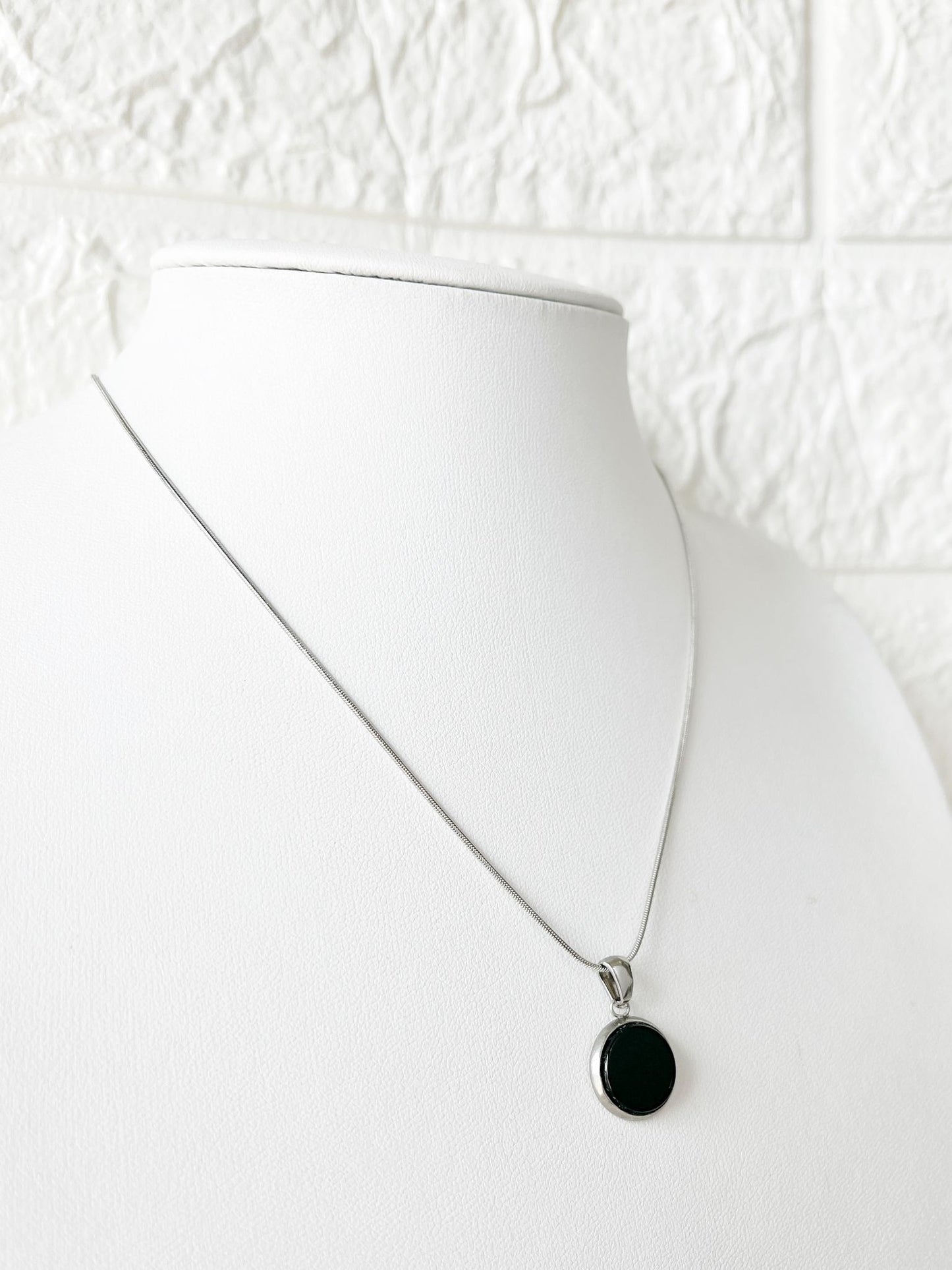 Conjunto de Acero Quirúrgico y Piedra Natural Ónix