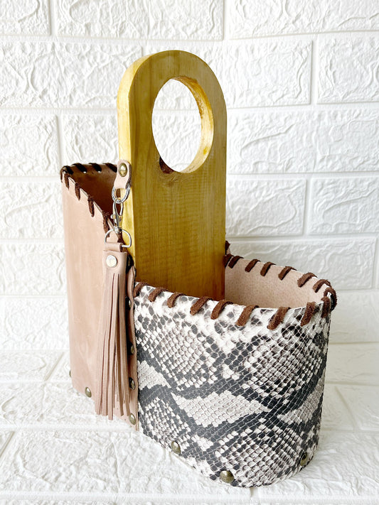 Matera de Cuero y Madera - TESTARUDA