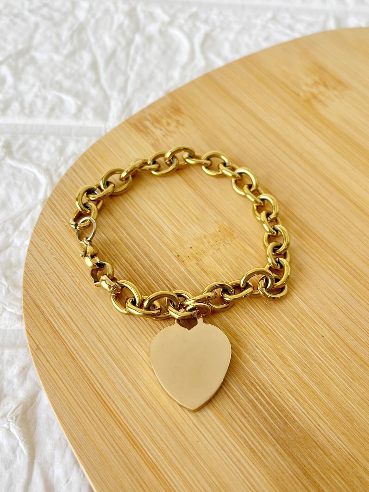 Pulsera de Acero Dorado