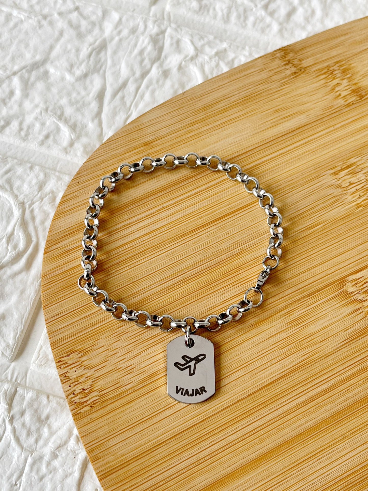 Pulsera de Acero Quirúrgico