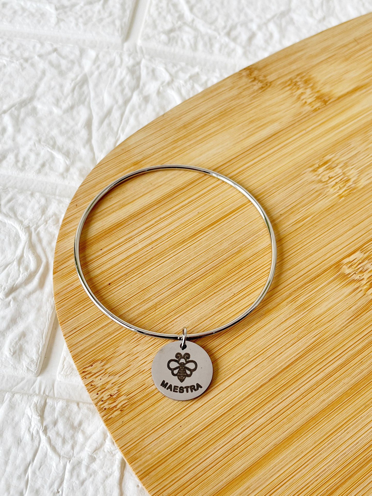 Pulsera Esclava de Acero Quirúrgico