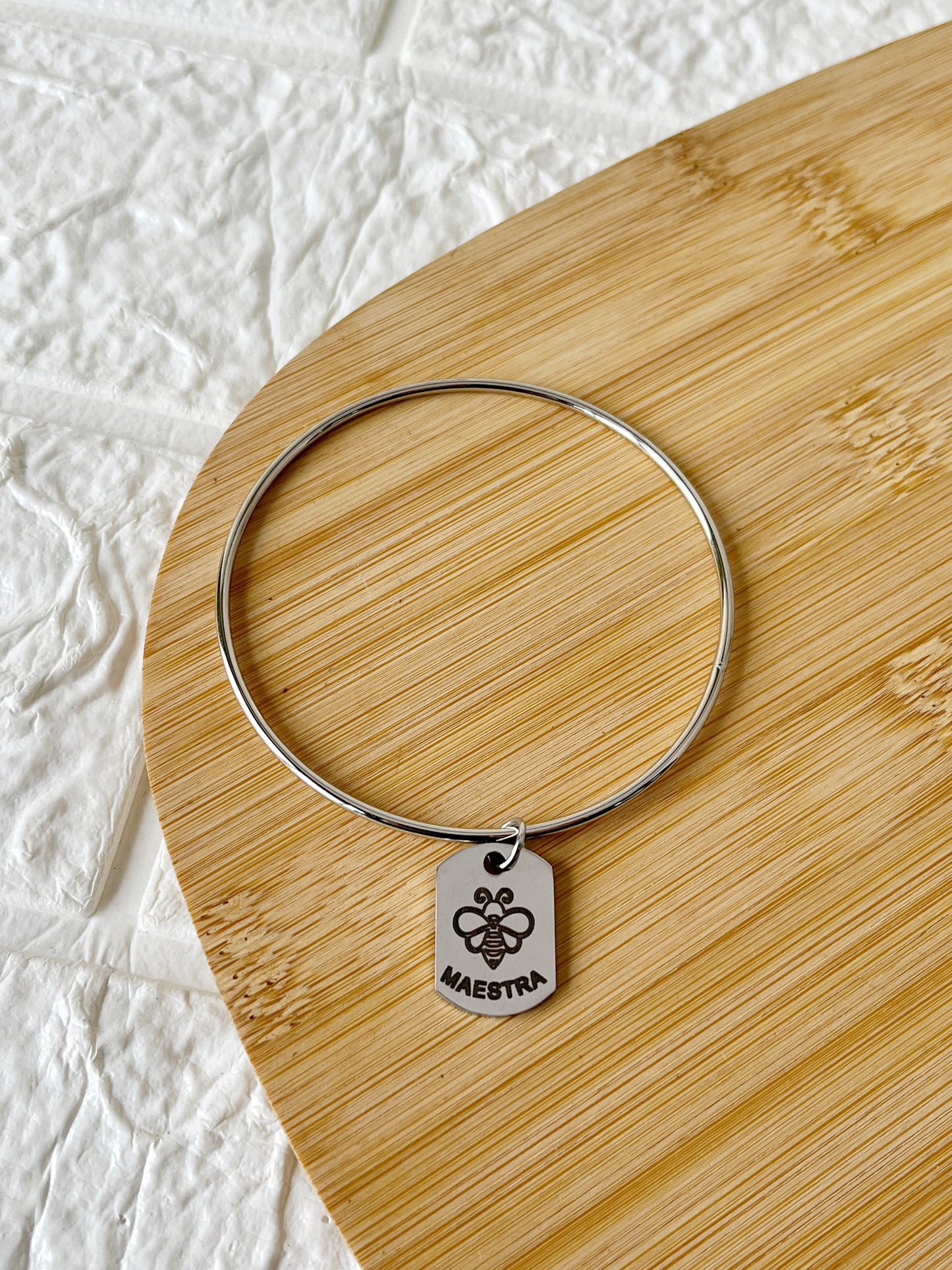 Pulsera Esclava de Acero Quirúrgico