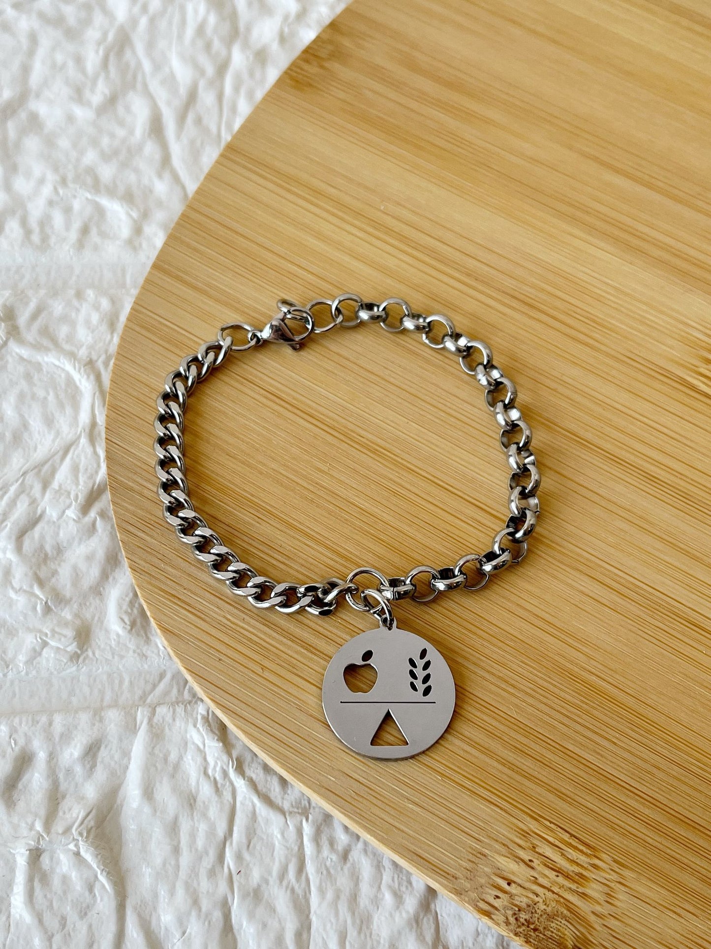 Pulsera de Acero Quirúrgico
