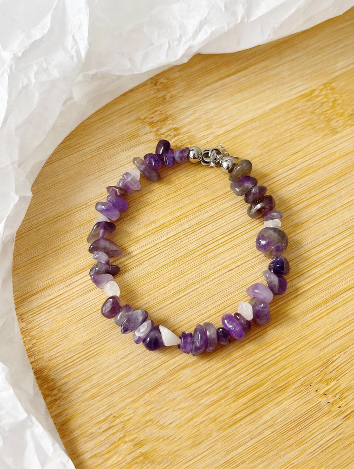 Pulsera de Piedra Natural Amatista