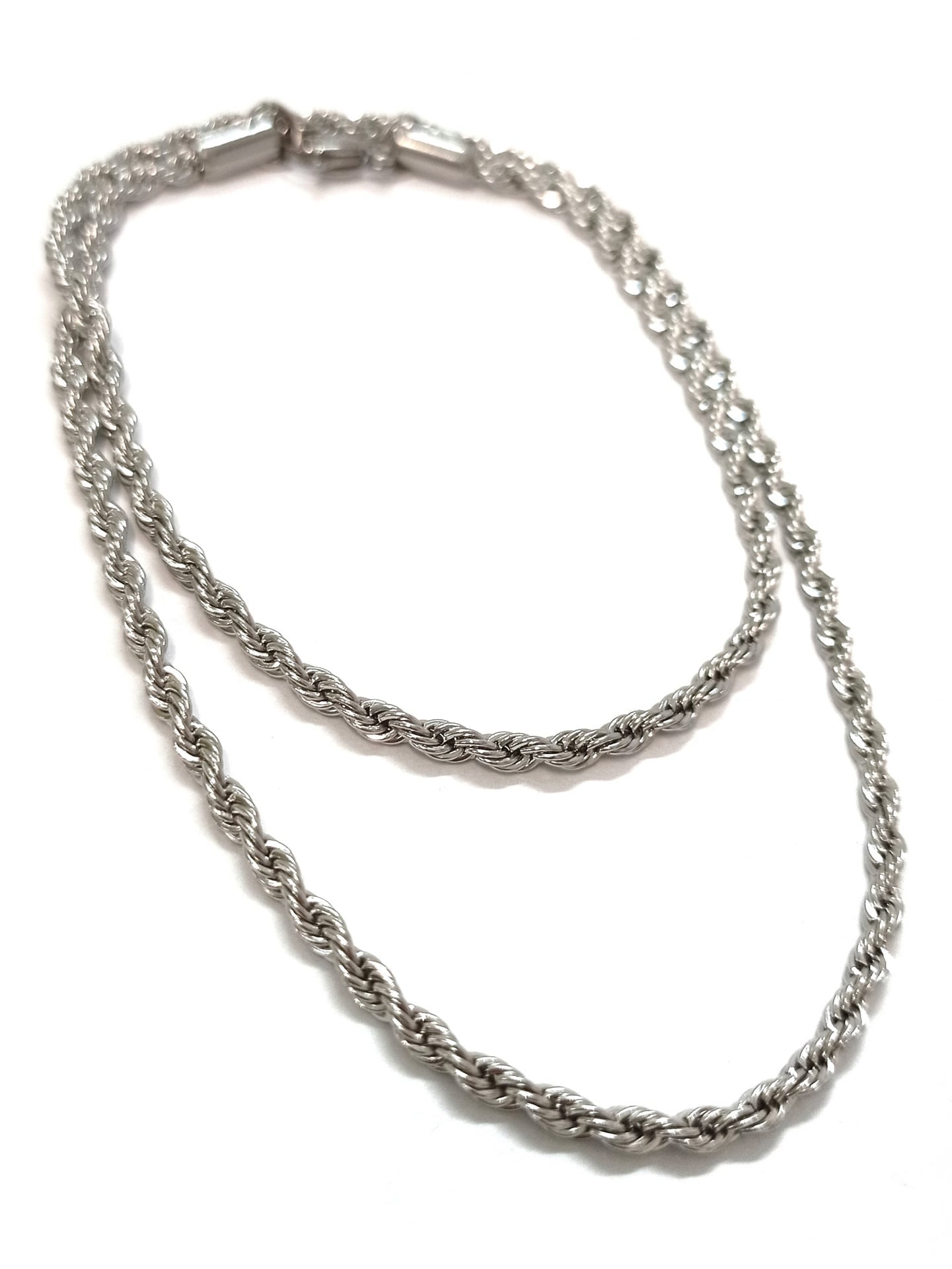 Cadena Turbillon de Acero Quirúrgico - 50cm