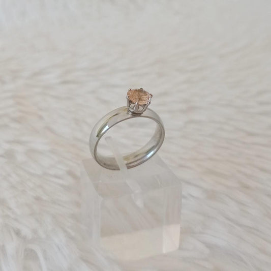 Anillo de Acero Quirúrgico y Circonia