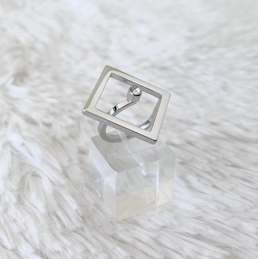 Anillo de Acero Quirúrgico y Circonia