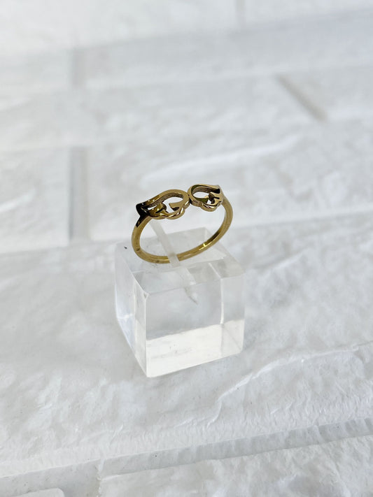 Anillo de Acero Dorado