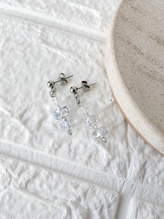 Caravanas de Acero Quirúrgico y Cristal