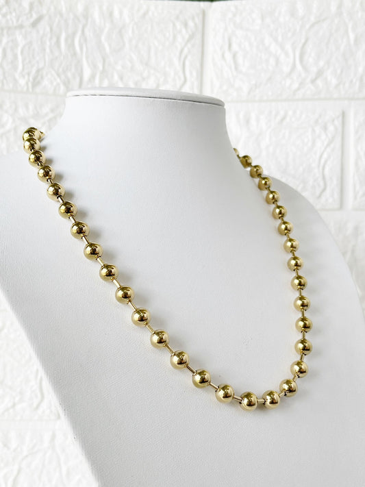 Cadena de Acero Dorado