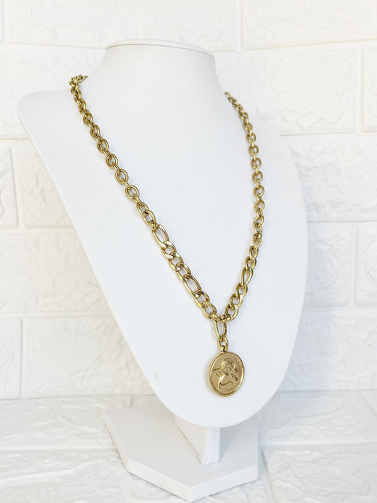 Conjunto de Acero Dorado
