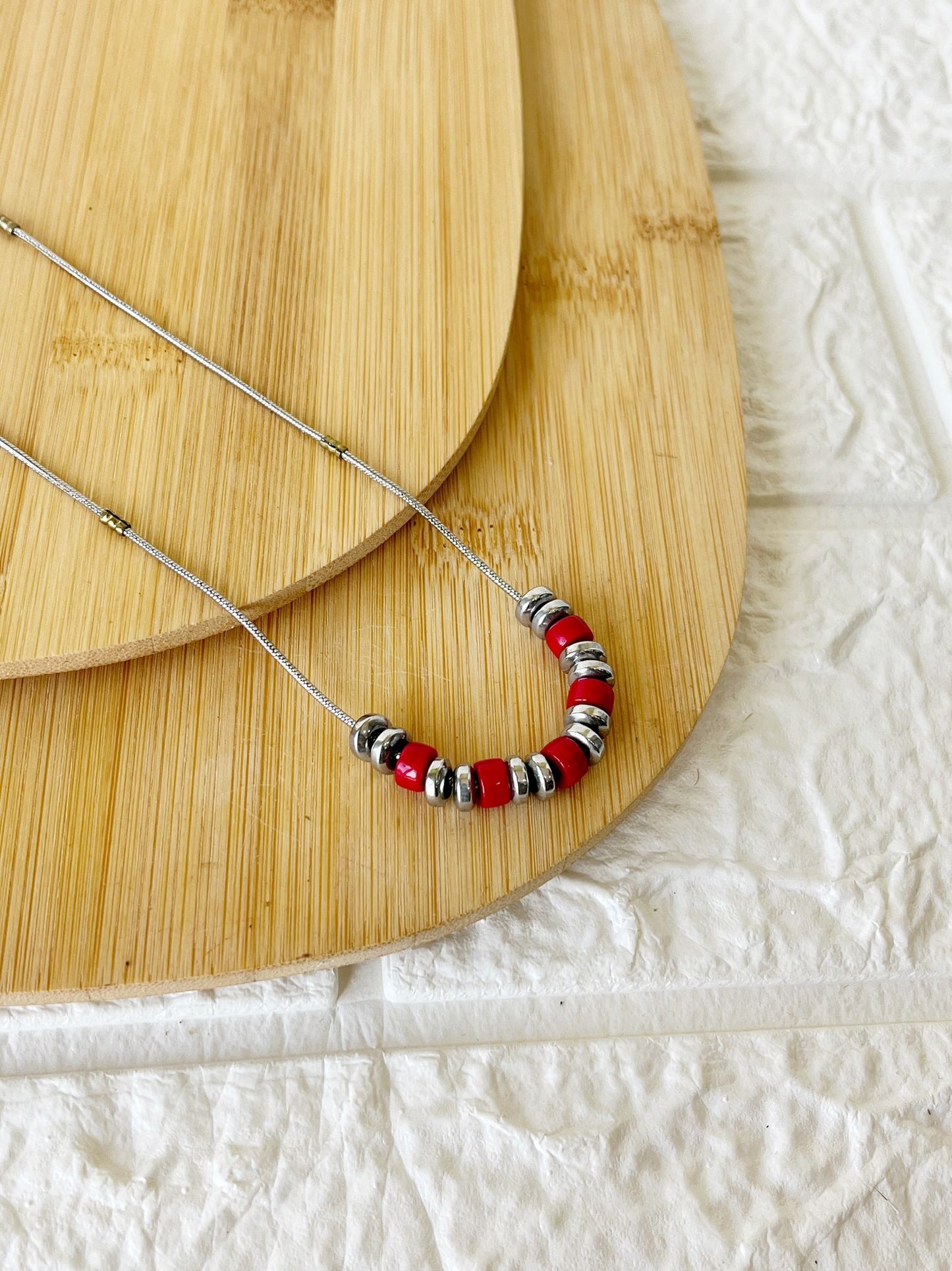 Conjunto de Acero Quirúrgico y Piedra Natural Hematite