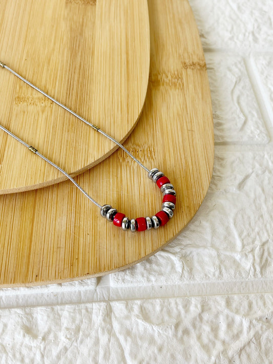Conjunto de Acero Quirúrgico y Piedra Natural Hematite