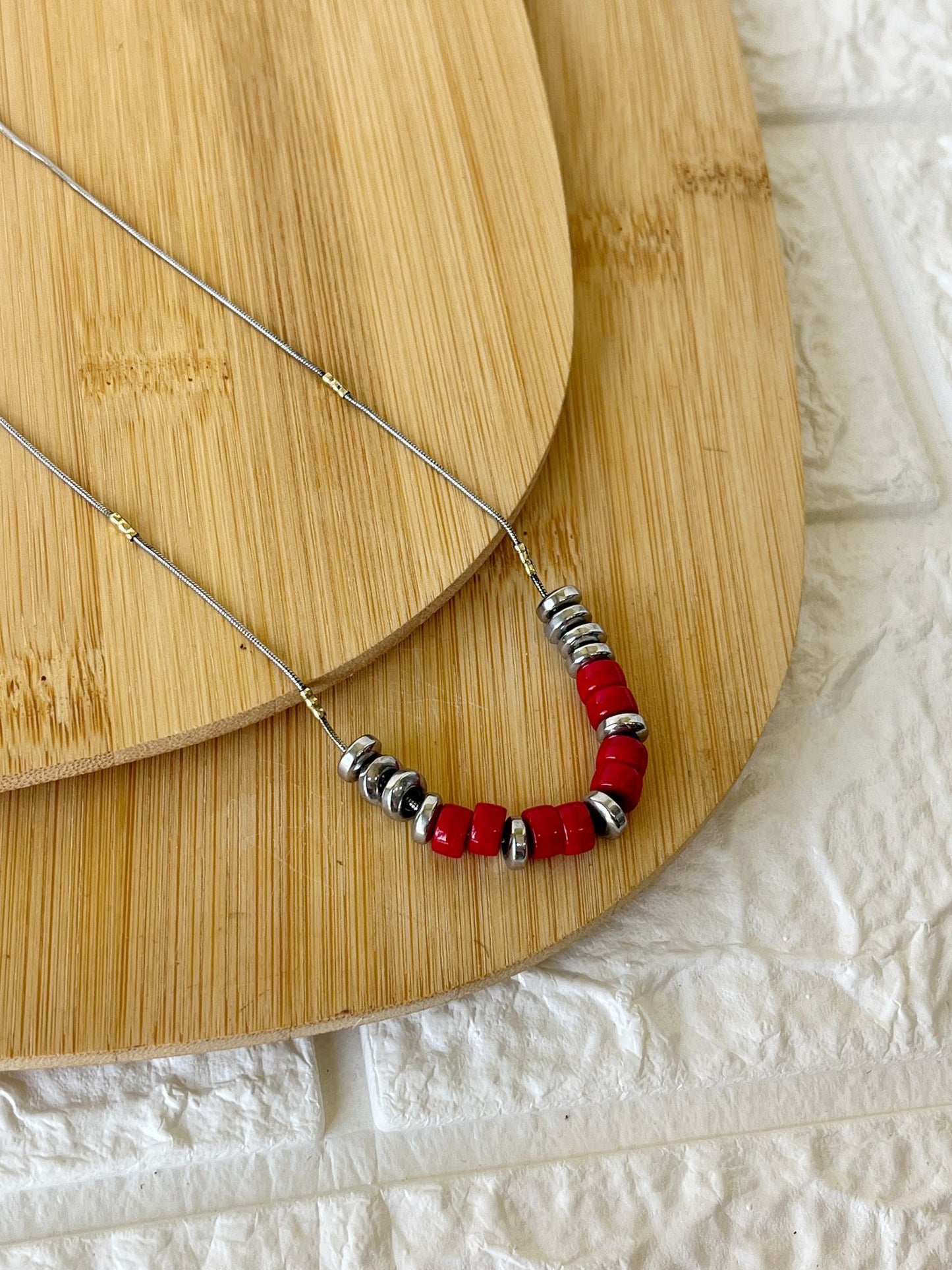 Conjunto de Acero Quirúrgico y Piedra Natural Hematite