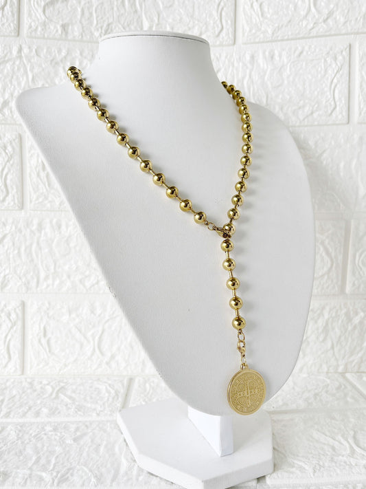 Conjunto de Acero Dorado