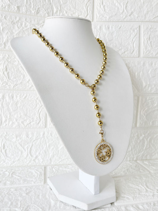 Conjunto de Acero Dorado