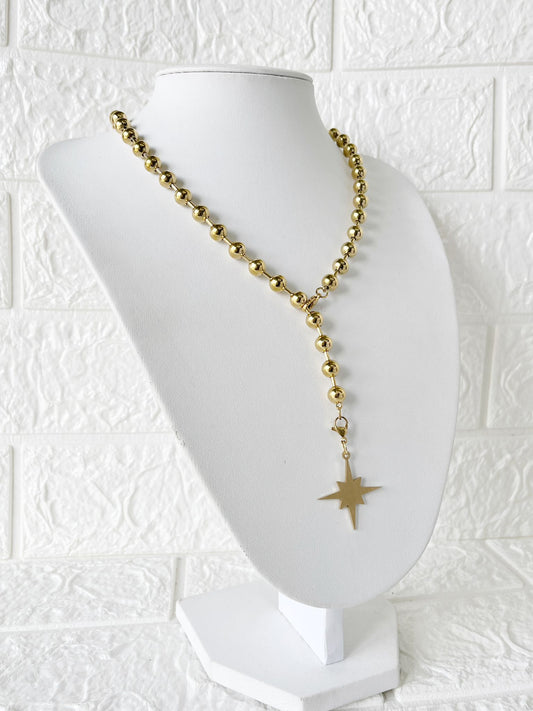 Conjunto de Acero Dorado