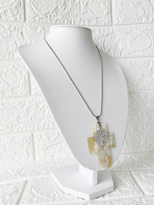 Collar de Acero Quirúrgico y Nácar