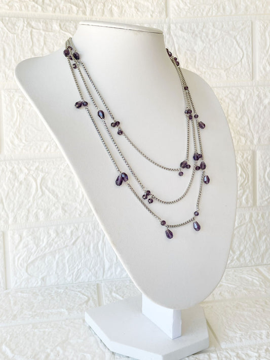 Collar de Acero Quirúrgico y Cristal