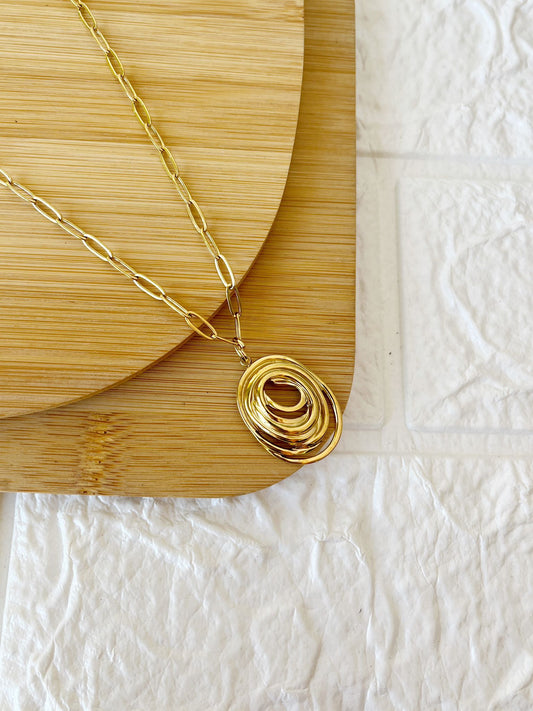 Conjunto de Acero Dorado