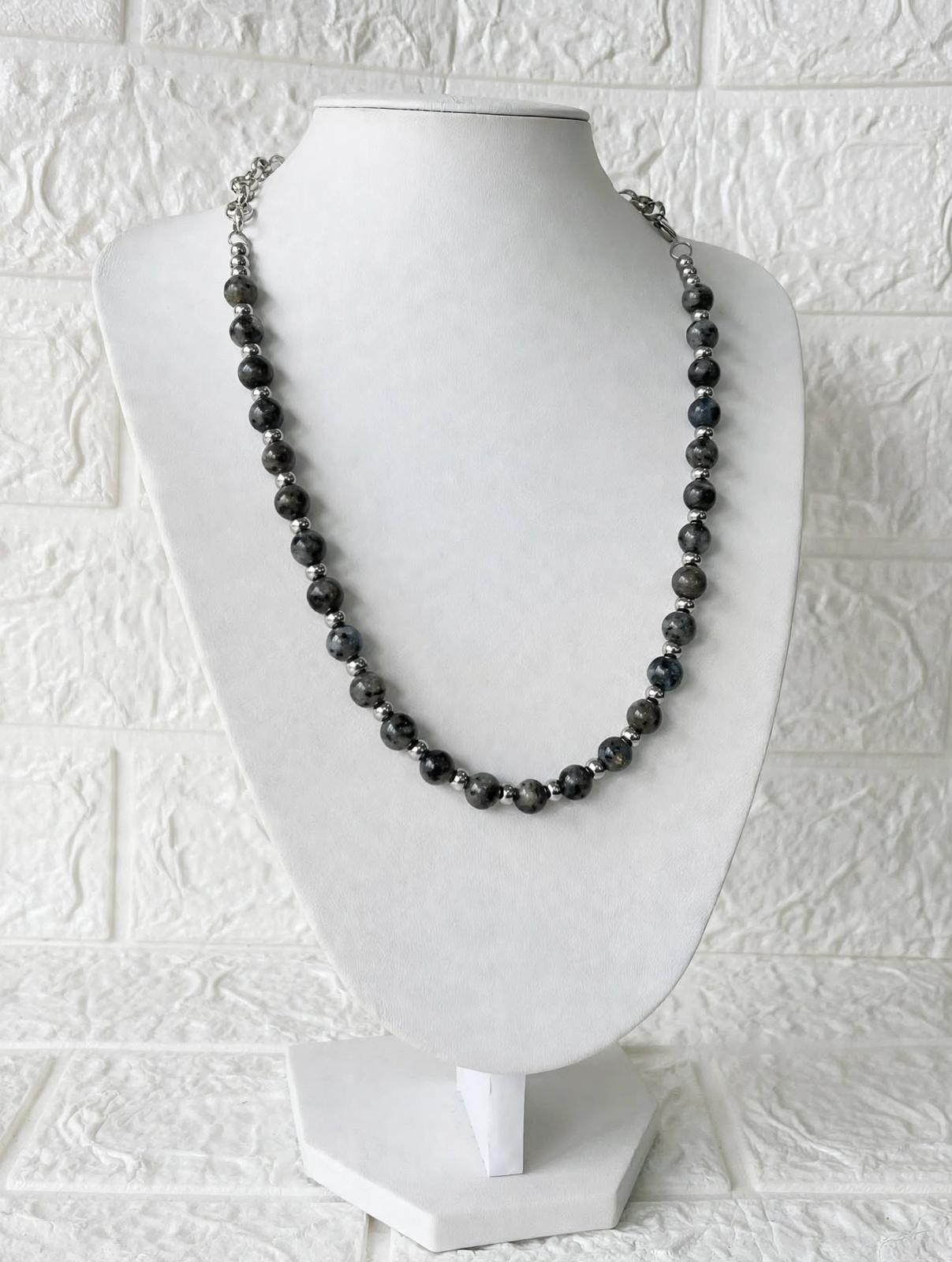 Collar de Piedras Naturales Labradorita