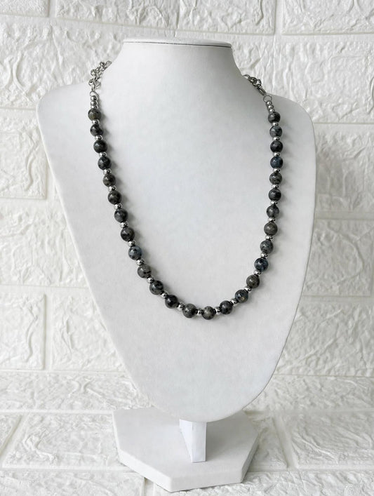 Collar de Piedras Naturales Labradorita