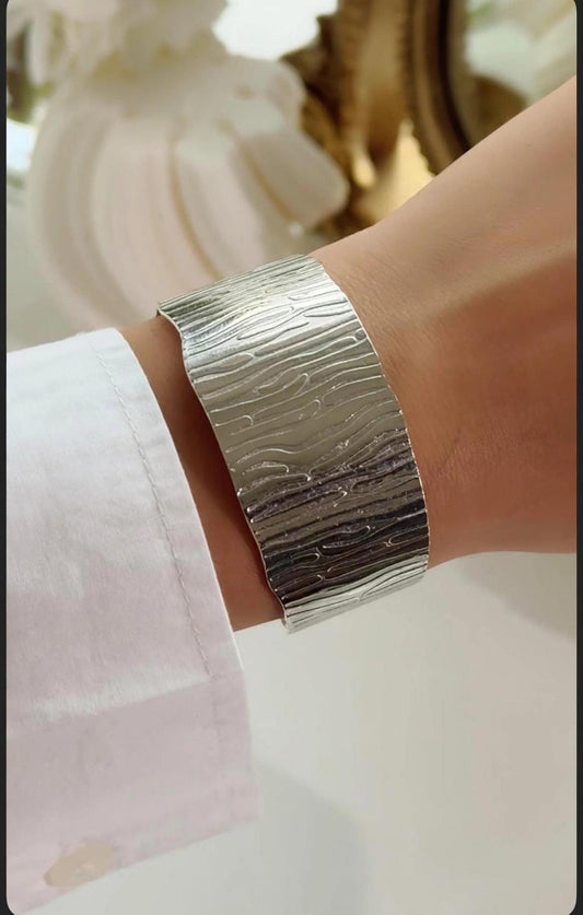 Pulsera Esclava de Acero Quirúrgico