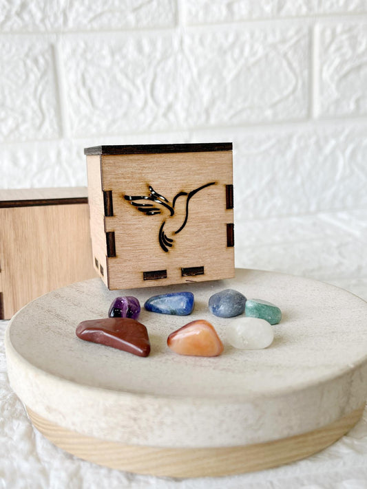 Kit 7 Chakras de Piedras Naturales