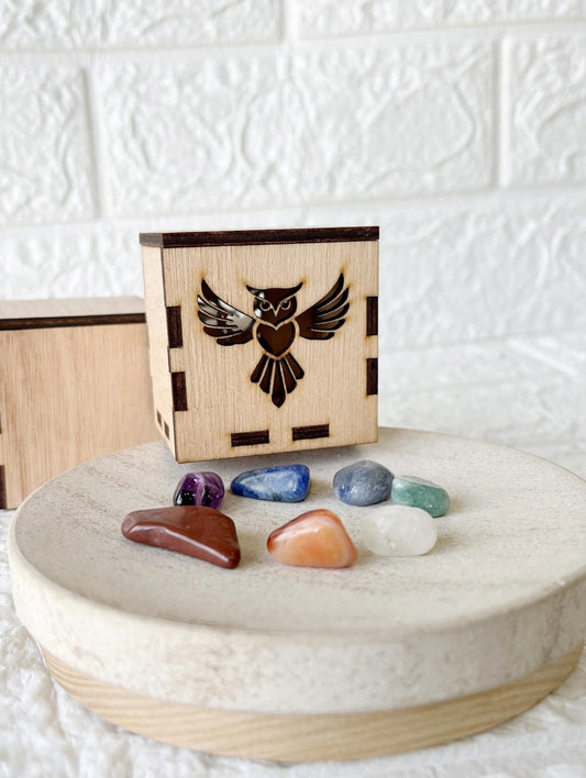 Kit 7 Chakras de Piedras Naturales
