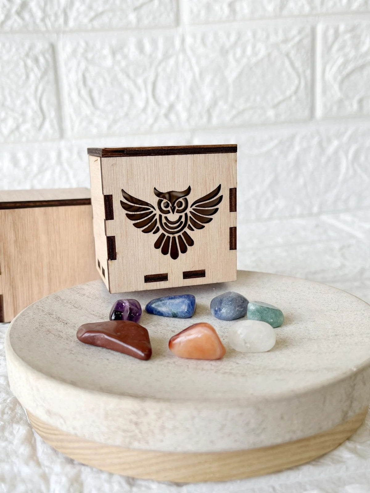 Kit 7 Chakras de Piedras Naturales