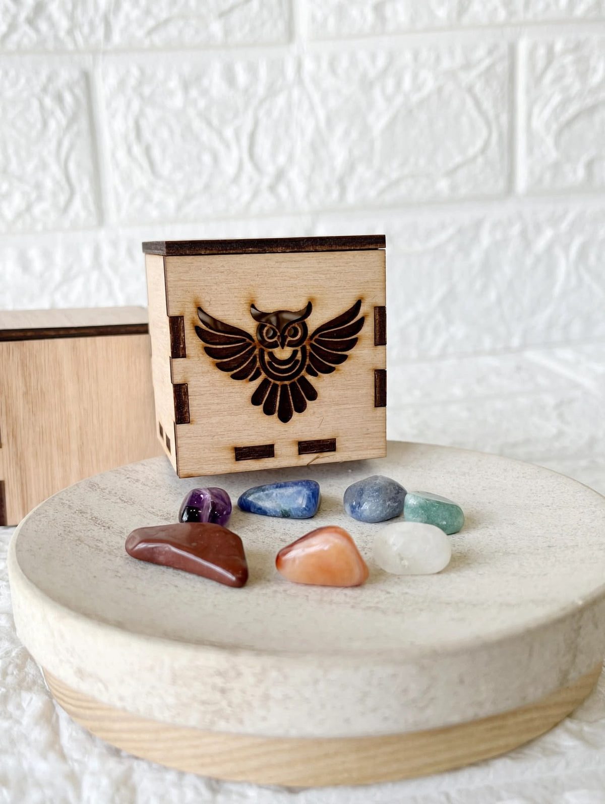 Kit 7 Chakras de Piedras Naturales