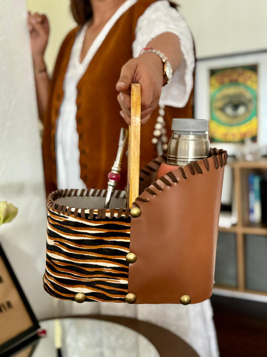 Matera de Cuero y Madera - TESTARUDA