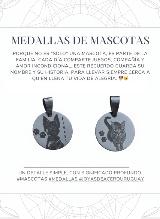 Medalla Mascotas