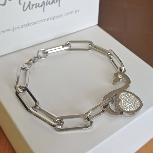 Pulsera de Acero Quirúrgico