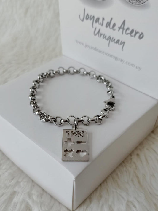 Pulsera de Acero Quirúrgico