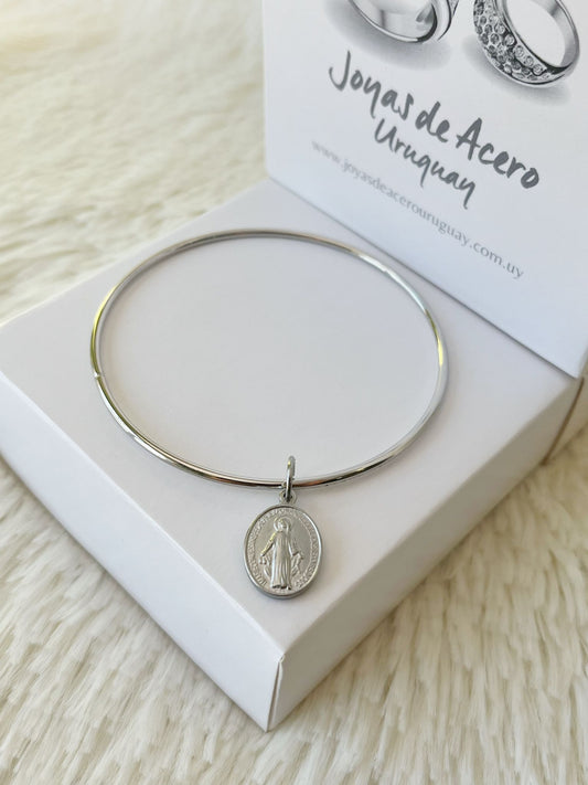 Pulsera Esclava de Acero Quirúrgico