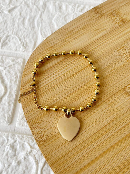Pulsera de Acero Dorado