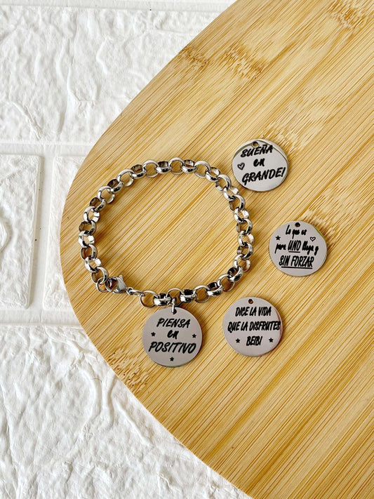 Pulsera de Acero Quirúrgico