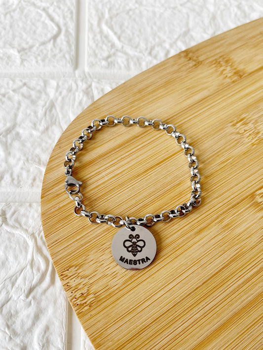 Pulsera de Acero Quirúrgico