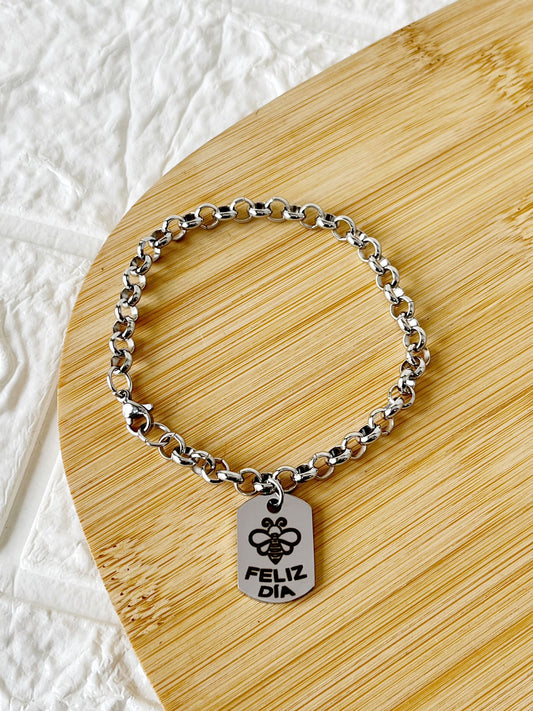 Pulsera de Acero Quirúrgico