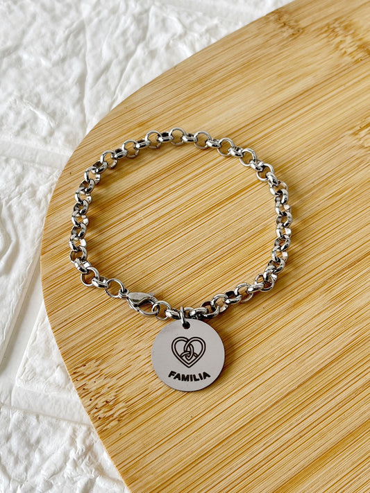 Pulsera de Acero Quirúrgico