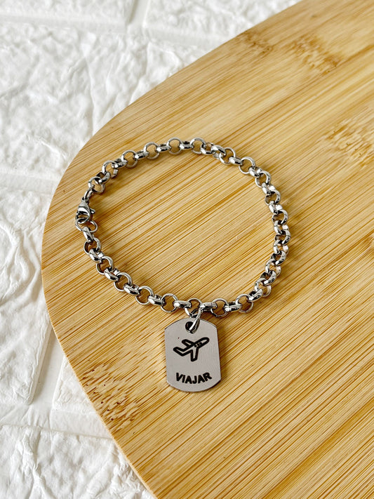 Pulsera de Acero Quirúrgico