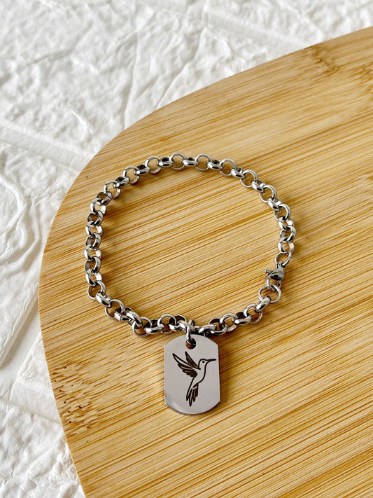 Pulsera de Acero Quirúrgico
