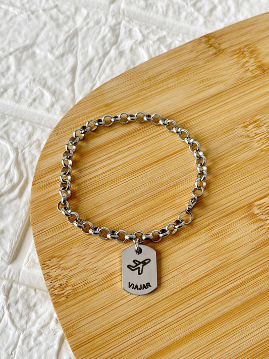 Pulsera de Acero Quirúrgico