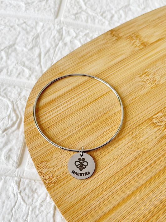 Pulsera Esclava de Acero Quirúrgico