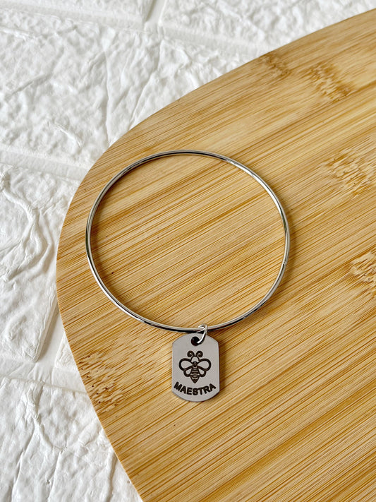 Pulsera Esclava de Acero Quirúrgico