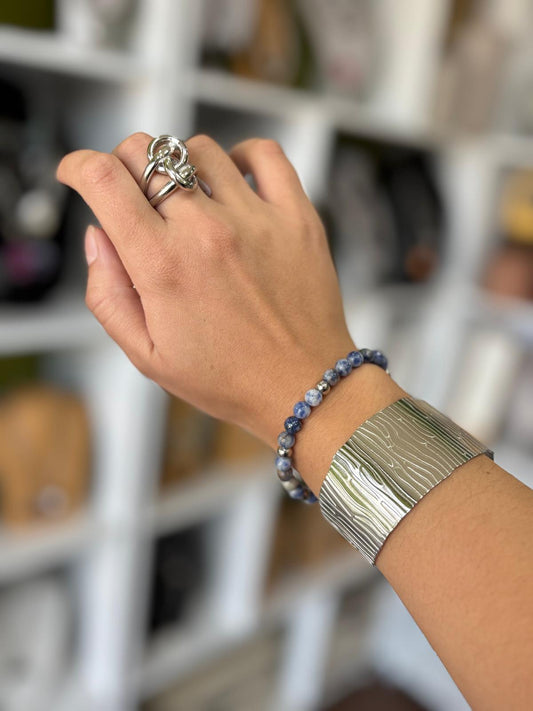 Pulsera Esclava de Acero Quirúrgico