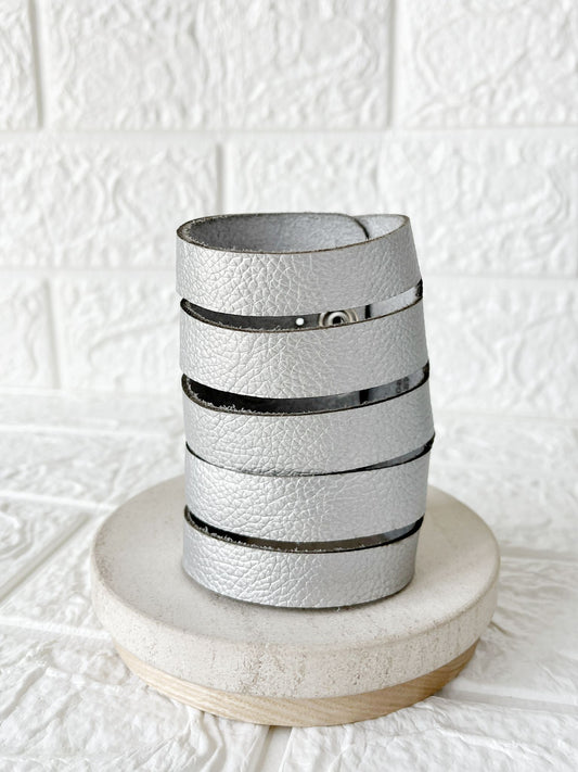 Pulsera Brazalete de Cuero