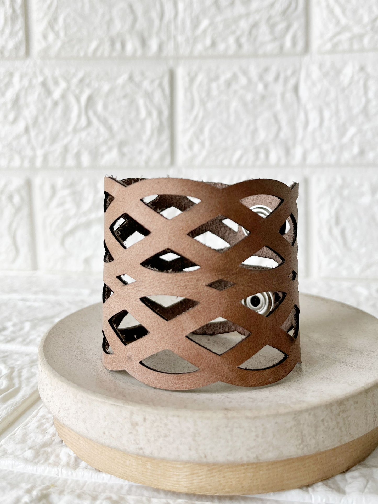 Pulsera Brazalete de Cuero